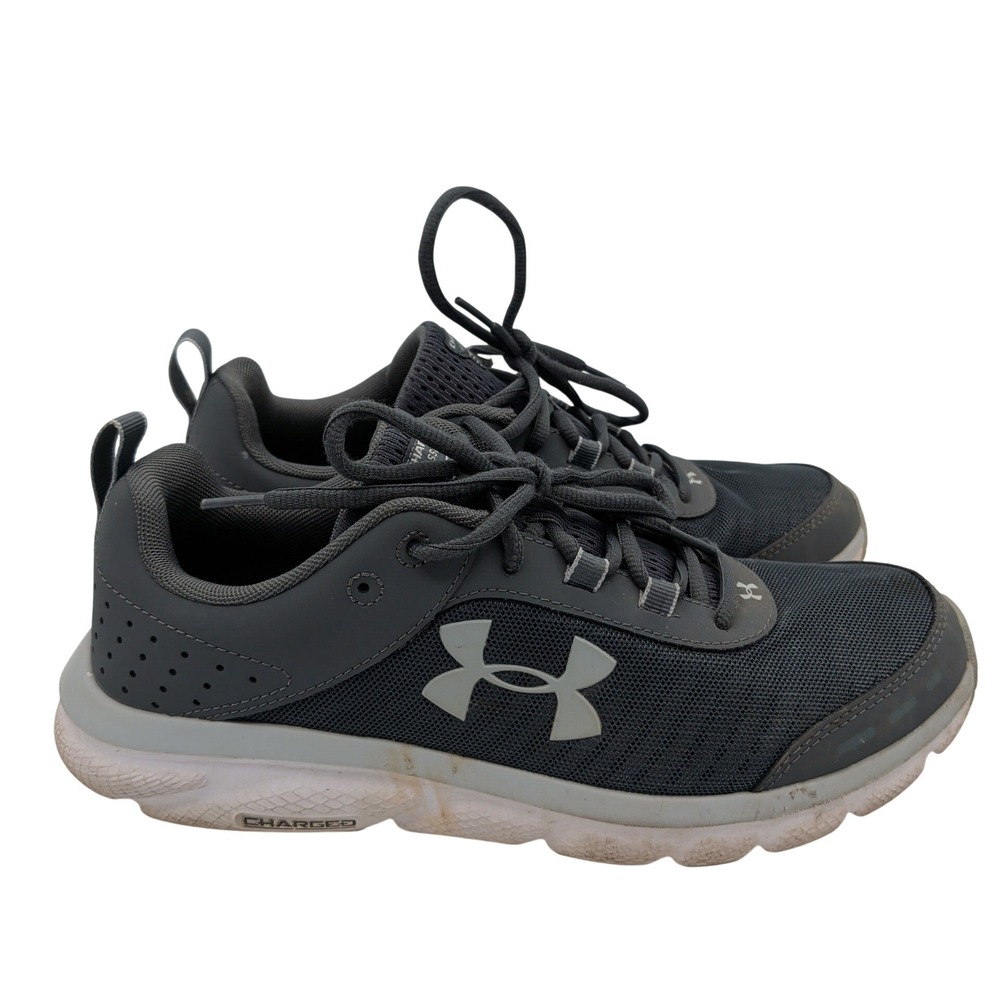 Under Armour Charged Assert 8 Womens Grey Running Shoes 3021972-007 Size 10.5